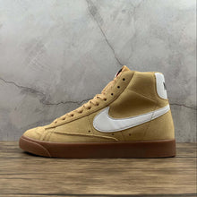 Cargar imagen en el visor de la galería, Blazer Mid 77 Suede Wheat Gum Twine Summit White