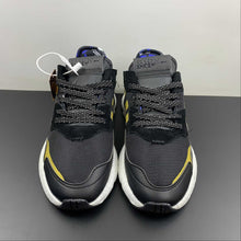 Cargar imagen en el visor de la galería, Adidas Nite Jogger Black Gold Blue FW6711