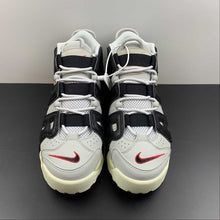 Cargar imagen en el visor de la galería, Air More Uptempo Hoops Gray White-Black DX3360-001