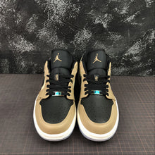 Cargar imagen en el visor de la galería, Air Jordan 1 Retro Low HI Premium Black Khaki White CQ9446-003