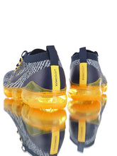 Cargar imagen en el visor de la galería, Air VaporMax Flyknit 3.0 Noche Azul Gris Blanco Brillante Naranja