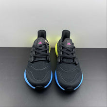 Cargar imagen en el visor de la galería, Adidas UltraBoost 22 Black Sky Blue Yellow GV8829