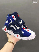 Cargar imagen en el visor de la galería, Air Barrage Mid QS White Red Blue DK Blue CD9329-005