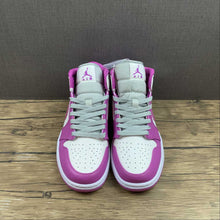 Cargar imagen en el visor de la galería, Air Jordan 1 Mid Purple Gray 555112-100