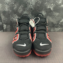 Cargar imagen en el visor de la galería, Air More Uptempo 96 Black White Laser Crimson CJ6129-001