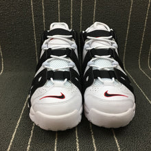 Cargar imagen en el visor de la galería, Air More Uptempo White Black University Red 414962-105