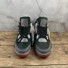 Cargar imagen en el visor de la galería, Air Jordan 4 Retro SP Off-White Black Muslin Black CV9388-001