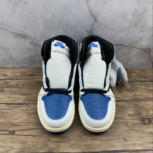 Cargar imagen en el visor de la galería, Air Jordan 1 High OG SP Sail Black-Mltry Blue-Shy Pnk MNJDLS-642