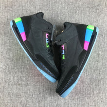 Cargar imagen en el visor de la galería, Air Jordan 3 Retro SE Quai 54 Black Colorful AT9195-001