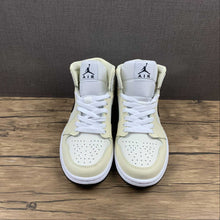 Cargar imagen en el visor de la galería, Air Jordan 1 Mid Coconut Milk Black (2021) BQ6472-121