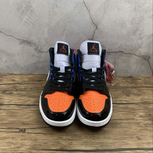 Cargar imagen en el visor de la galería, Air Jordan 1 Mid SE Black University Red CV5276-001