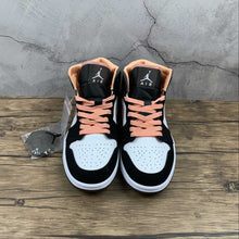 Cargar imagen en el visor de la galería, Air Jordan 1 Mid SE White Apricot Agate Black 2021 DH0210 100