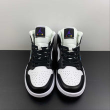 Cargar imagen en el visor de la galería, Air Jordan 1 Mid Black White DR9495-001