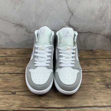 Cargar imagen en el visor de la galería, Air Jordan 1 Mid White Gray Blue (2021) BQ6472-105