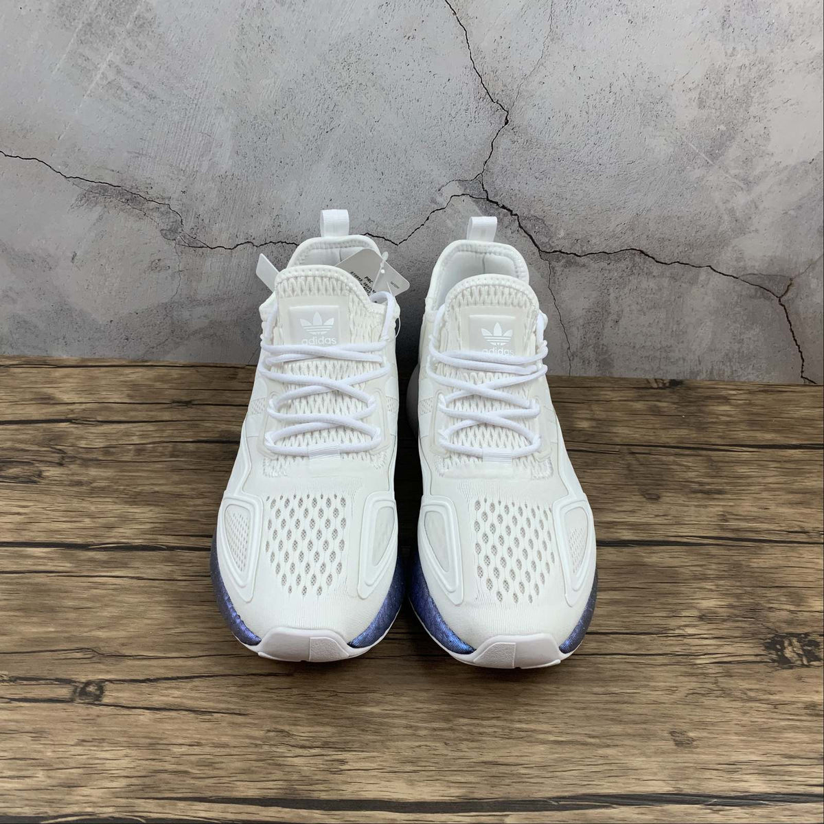 Adidas ZX 2K Boost White White Blue Violet Met. FV2928 – juanma-shop