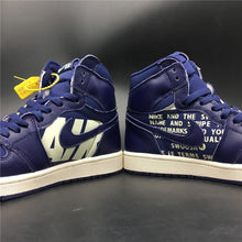 Cargar imagen en el visor de la galería, Air Jordan 1 Retro High OG x Swoosh Blue 555088-400