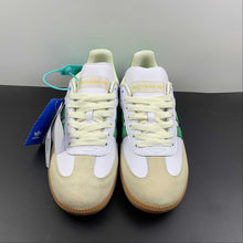 Cargar imagen en el visor de la galería, Adidas Samba OG Sporty and Rich White Green HQ6075