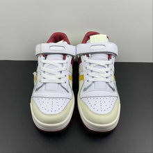 Cargar imagen en el visor de la galería, Adidas Forum 84 Low White Off White Burgundy HR1525