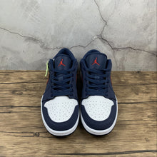 Cargar imagen en el visor de la galería, Air Jordan 1 Low Blue Gym Red CZ8454-400