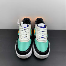 Cargar imagen en el visor de la galería, Air Force 1 07 Low White Black Raw Rubber Sole CI0057-100