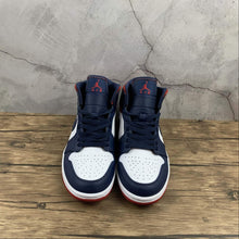 Cargar imagen en el visor de la galería, Air Jordan 1 Mid SE White University Red 852542-104