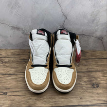Cargar imagen en el visor de la galería, Air Jordan 1 Retro High OG Golden Harvest Black Sail (2021) 555088 700
