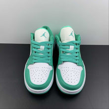 Cargar imagen en el visor de la galería, Air Jordan 1 Low White Turquoise-White DC0774-132