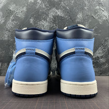 Cargar imagen en el visor de la galería, Air Jordan 1 Retro High OG Sail Obsidian-University Blue 555088-140
