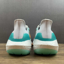 Cargar imagen en el visor de la galería, Adidas UltraBoost 22 White Fluo Blue Orange GX5463
