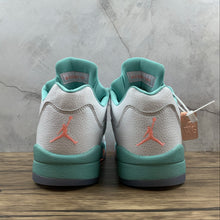 Cargar imagen en el visor de la galería, Air Jordan 5 Retro Low Light Aqua 440892-100