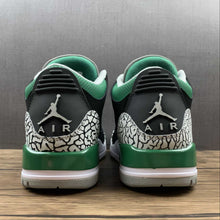 Cargar imagen en el visor de la galería, Air Jordan 3 Retro Black Pine Green CT8532-030