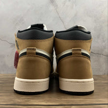 Cargar imagen en el visor de la galería, Air Jordan 1 Retro High OG Golden Harvest Black Sail (2021) 555088 700