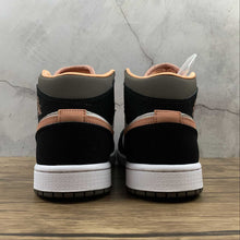 Cargar imagen en el visor de la galería, Air Jordan 1 Mid SE White Apricot Agate Black 2021 DH0210 100