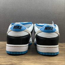 Cargar imagen en el visor de la galería, SB Dunk Low PRO White Black Blue BQ6817-101