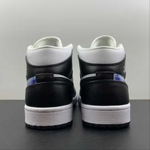 Cargar imagen en el visor de la galería, Air Jordan 1 Mid Black White DR9495-001