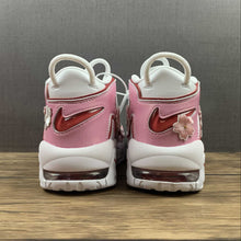 Cargar imagen en el visor de la galería, Air More Uptempo GS White Varsity Red DJ5988-100