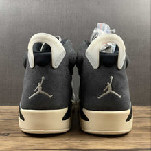 Cargar imagen en el visor de la galería, Air Jordan 6 Retro Black Chrome-Lt Smoke Grey CK6635-001