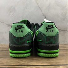 Cargar imagen en el visor de la galería, Air Force 1 REACT QS Black Green Strike-Pine Green CW3918-001