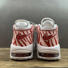 Cargar imagen en el visor de la galería, Air More Uptempo 96 White Varsity Red-White Custom 921948-102
