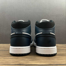 Cargar imagen en el visor de la galería, Air Jordan 1 Mid Armory Navy White Black (2021) 554724 411