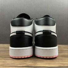 Cargar imagen en el visor de la galería, Air Jordan 1 Mid Black White Arctic Punch (2021) 555112 061