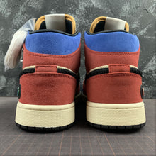 Cargar imagen en el visor de la galería, Air Jordan 1 Mid Fearless Blue Red Black CU2805-100