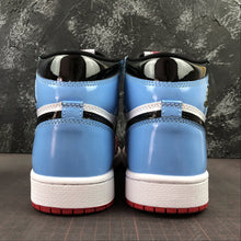 Cargar imagen en el visor de la galería, Air Jordan 1 Retro High OG Black White-Blue-Red Patent Leather CK5666-100