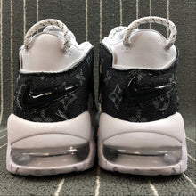 Cargar imagen en el visor de la galería, Air More Uptempo x LV Denim Black White 902290-105