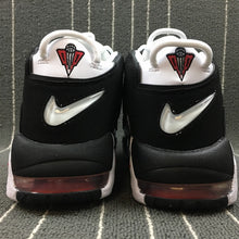 Cargar imagen en el visor de la galería, Air More Uptempo White Black University Red 414962-105