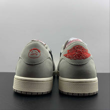 Cargar imagen en el visor de la galería, Air Jordan 1 Retro Low OG SP “Travis Scott” Black Gray Barb DM7866-712