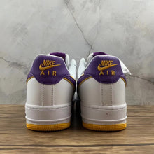 Cargar imagen en el visor de la galería, Air Force 1 07 White Purple Gold HK7765-024