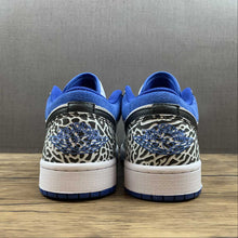 Cargar imagen en el visor de la galería, Air Jordan 1 Low White Grey-True Blue Black DM1199-140