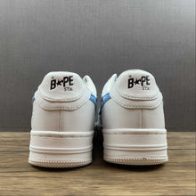 Cargar imagen en el visor de la galería, BAPE STA White Camouflage Blue