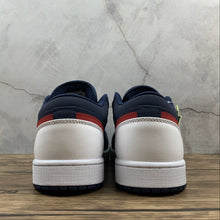 Cargar imagen en el visor de la galería, Air Jordan 1 Low Blue Gym Red CZ8454-400